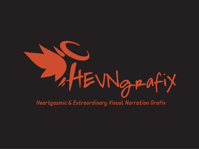 HEVNgrafix Logo branding hevngrafix logo