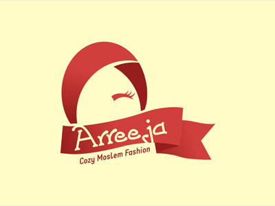 Arreeja Logo arreeja branding clothing hijab logo moslem