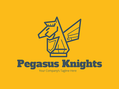 Pegasus Knights - Logo Template