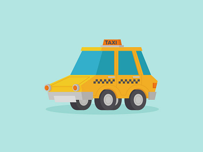 Taxi Illustration