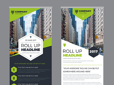 FREE Business Roll Up Banner
