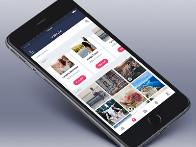 InstaShot UI Kit Elements discover element feed icon instagram kit photo screen shop ui ux video