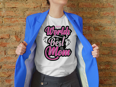 Best MoM Typography T-Shirt