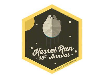13th Annual Kessel Run illustration kessel run race star wars