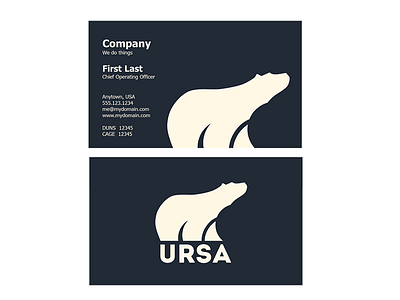 Biz Card Front and Back