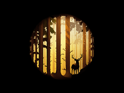 Deep Forest illustration