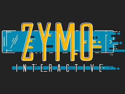 Zymo Interactive 2016 Shirt branding clothing design company shirt graphic t shirt