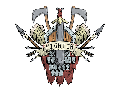 Dungeons and Dragons Fighters Crest