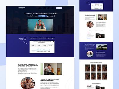 Sales Funnel Website - Alex Mulder