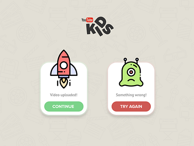 Daily UI 11 - Youtube kids app branding daily 100 challenge design flat illustration ui uiux ux website