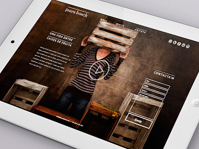 Furniture Designer Web Site branding design identity web web design