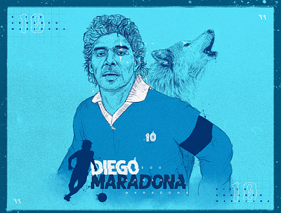 maradona alisabry art illustration