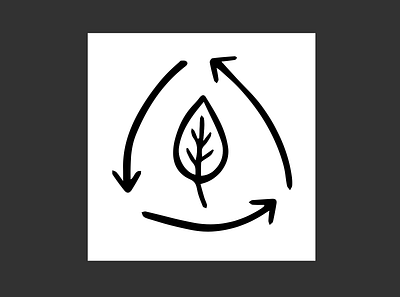 Custom Icon - recycle design icondesign illustrator logodesign vector
