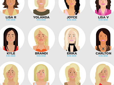 The Real Housewives of Beverly Hills cartoon housewives illustration infographic real housewives