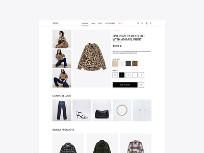 Vigo - eCommerce Fashion Shop Design - Productpage