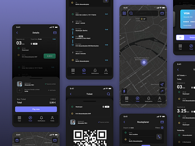 Public Transport App Design