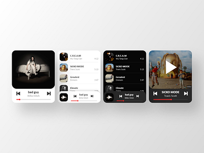 Apple Watch music app ui concept app appdesign design graphicdesign ui ux uxdesign watchface