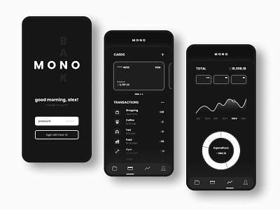 Monobank appdesign concept