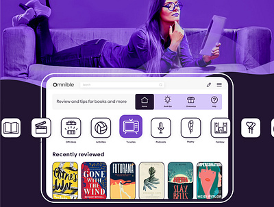 Omnible activities book books design giveaways giveway learn movie review reviews tips ui uidesign ux