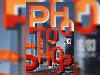 Poster PTS layout photoshop poster art poster design typography