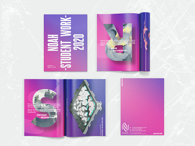 Student Book artwork branding layout photoshop poster design typography