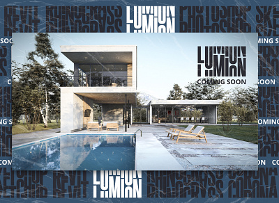 Cover Poster Lumion #03 architecture artwork branding layout photoshop poster design typography