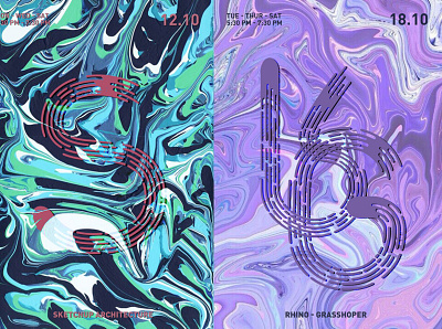 POSTER 10 #01 artwork branding design layout poster art typography