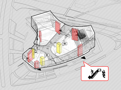 DIAGRAM #02 architects architecture artwork artworks design illustration layout photoshop