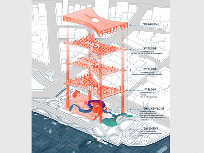 Diagram #05 architecture artwork diagram illustrator layout photoshop rhinoceros