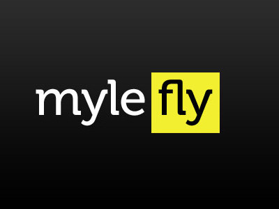 MyleFly logo concept concept design logo