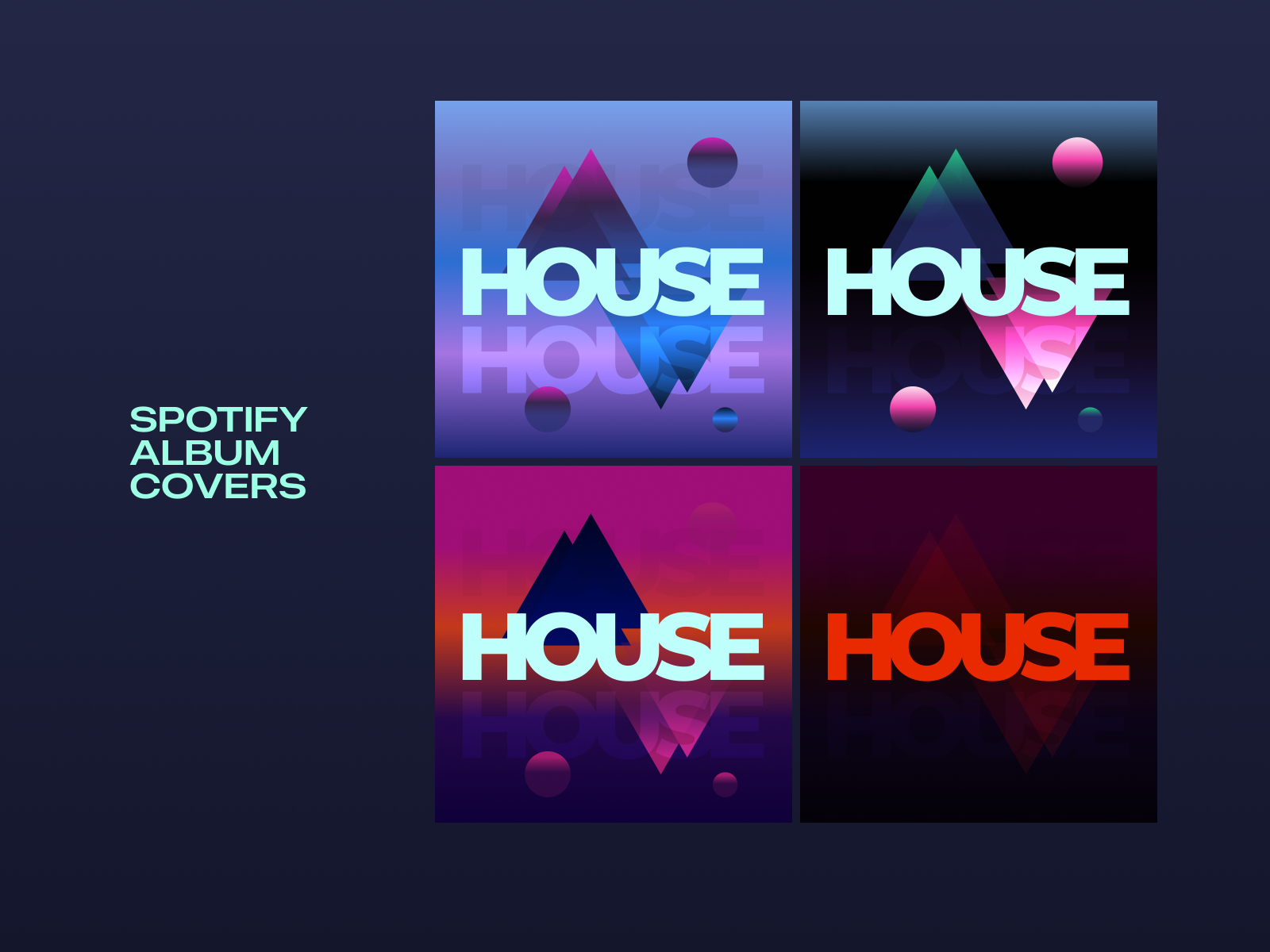 Spotify album covers by Tuncay Dagdelen on Dribbble