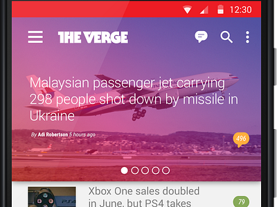 The Verge android