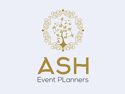 Ash Logo 2 ash decorative icon logo planner planning wedding