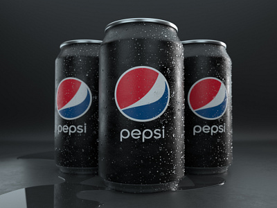 Can Pepsi Black  #3D Models