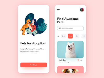 Pets Adoption - Mobile App