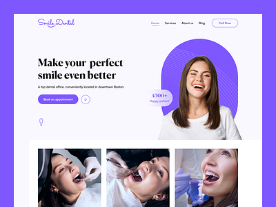 Dental Clinic Website Design