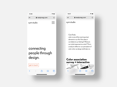 new web: case study branding case study clean color design interactive minimal mobile research survey ui ux web