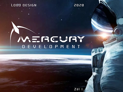 Logo Mercury design logo mercdev mercury ui