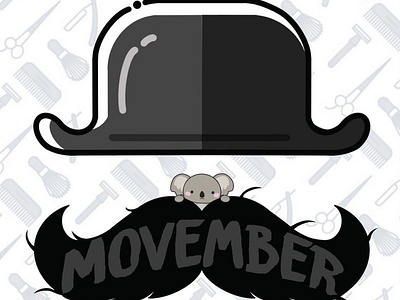 Movember design illustration ipadpro procreate