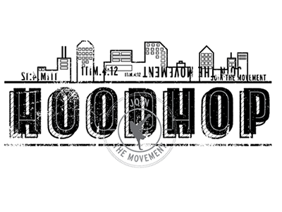 HoodHop 2014 apparel illustration social typography