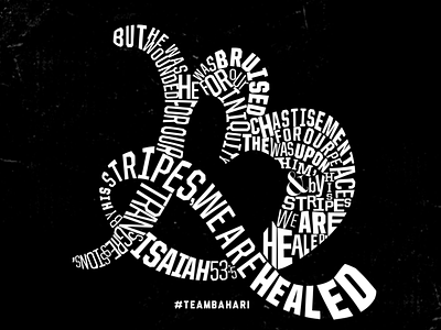 Team Bahari Malone t-shirt design typography