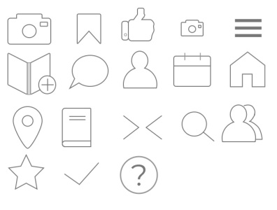 Icon Set design icon illustration