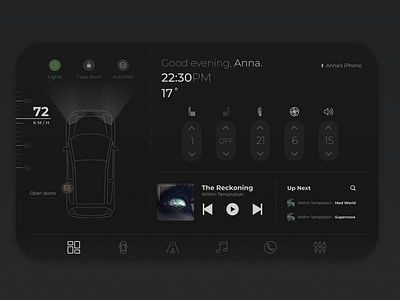 DailyUI #034 - Car Interface