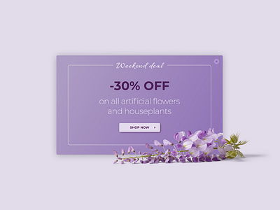 DailyUI #036 - Special Offer