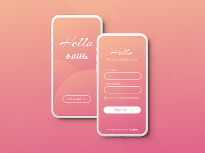 DailyUI #001 - Sign up