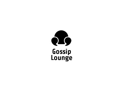 Gossip Lounge couch gossip lounge monogram quote sofa talk