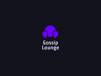 Gossip Lounge couch gossip lounge monogram quote sofa talk