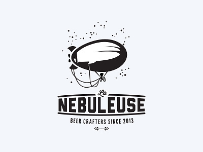 La Nébuleuse beer blimp discover exploration kid nebula space
