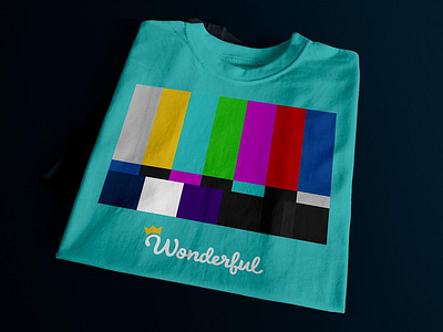 Wonderful Co. NTSC T-shirt ntsc tshirt wonderful