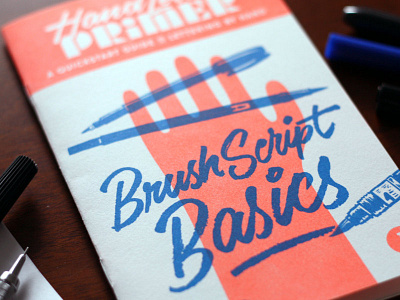 Brush Script Basics ✍️ brush guide hand lettering primer risograph script